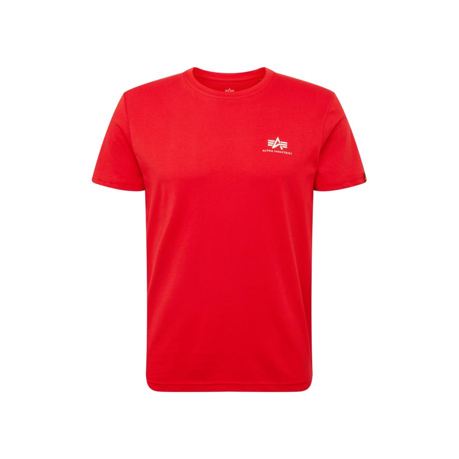 Alpha Industries ALPHA INDUSTRIES Shirt lichtrood / wit -