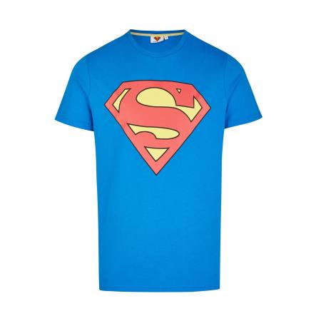 Course Shirt Superman blauw / geel / rood