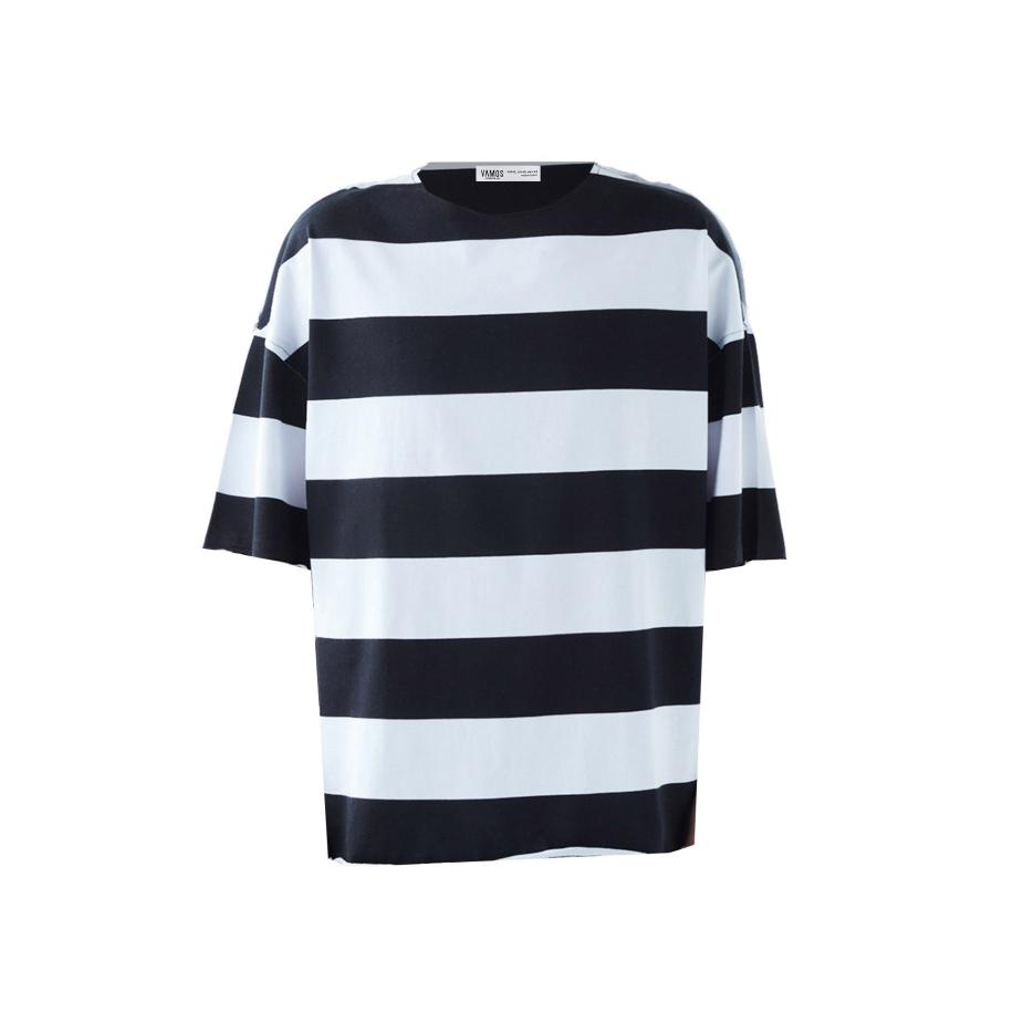 VAMOS CLO Shirt Philadelphia zwart / wit Multicolor