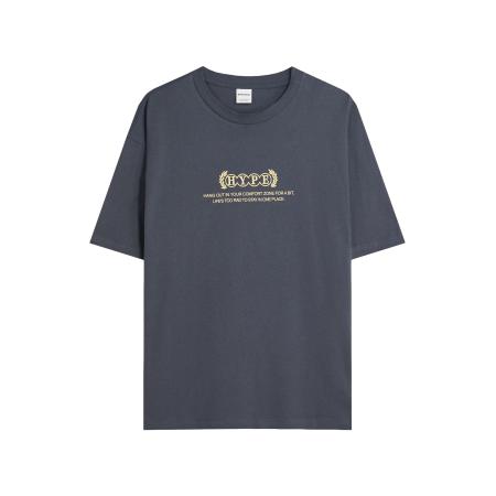 Bershka Bershka Shirt Hype beige / donkerblauw