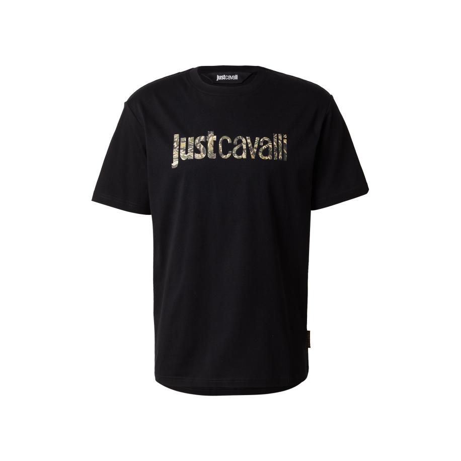 Just Cavalli Just Cavalli Shirt lichtbeige / kaki / zwart / zwart gemêleerd -