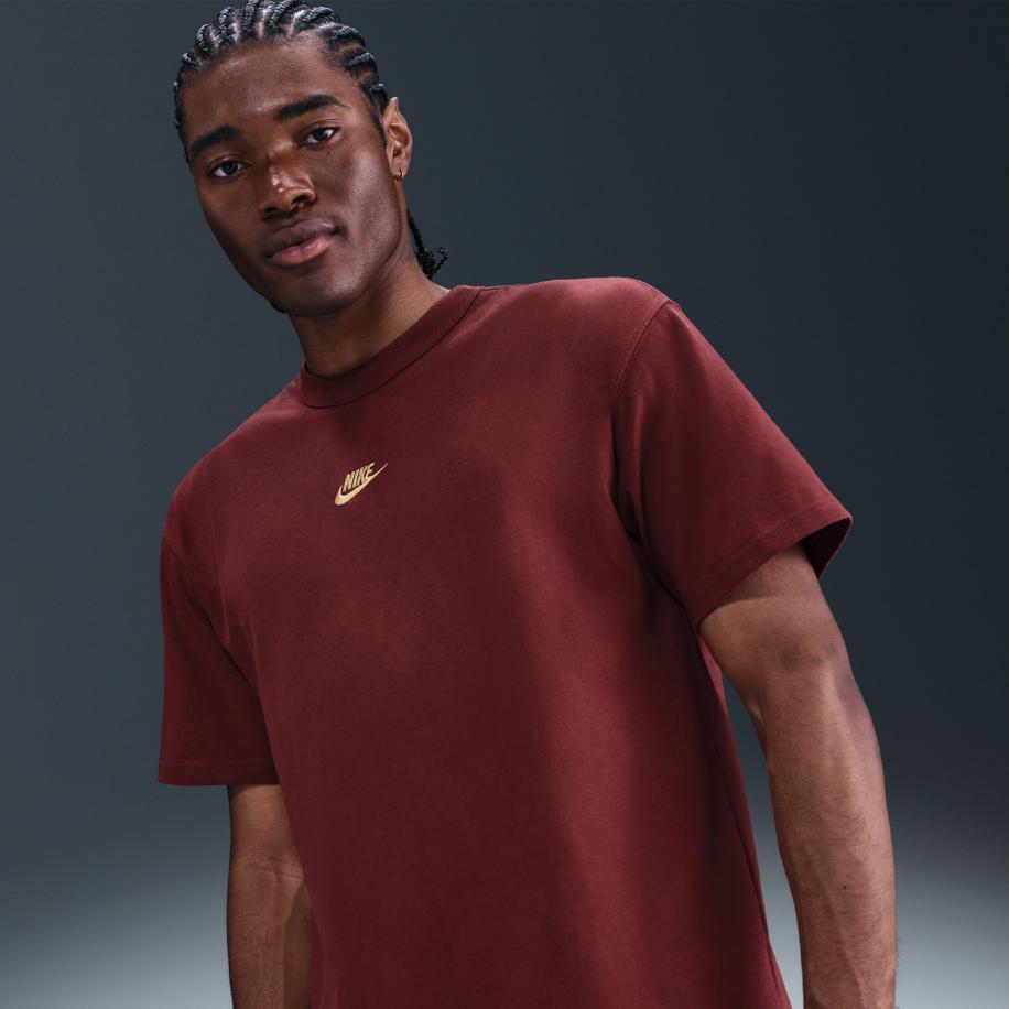 Nike Premium Essentials T-shirt voor heren - Rood Rood