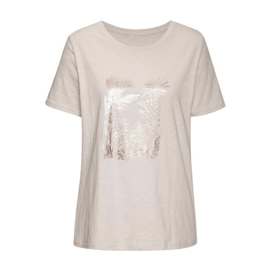 VIVANCE VIVANCE Shirt beige / zilver -