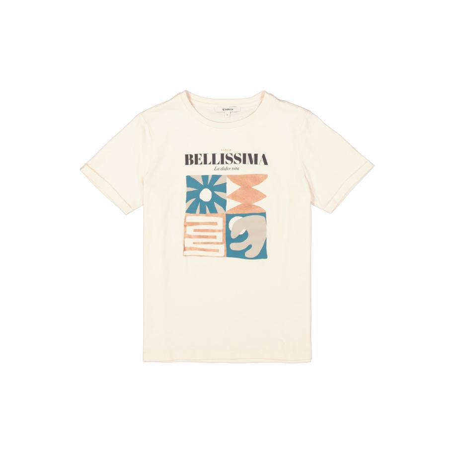 Garcia GARCIA Shirt bruin / petrol / zwart / offwhite -