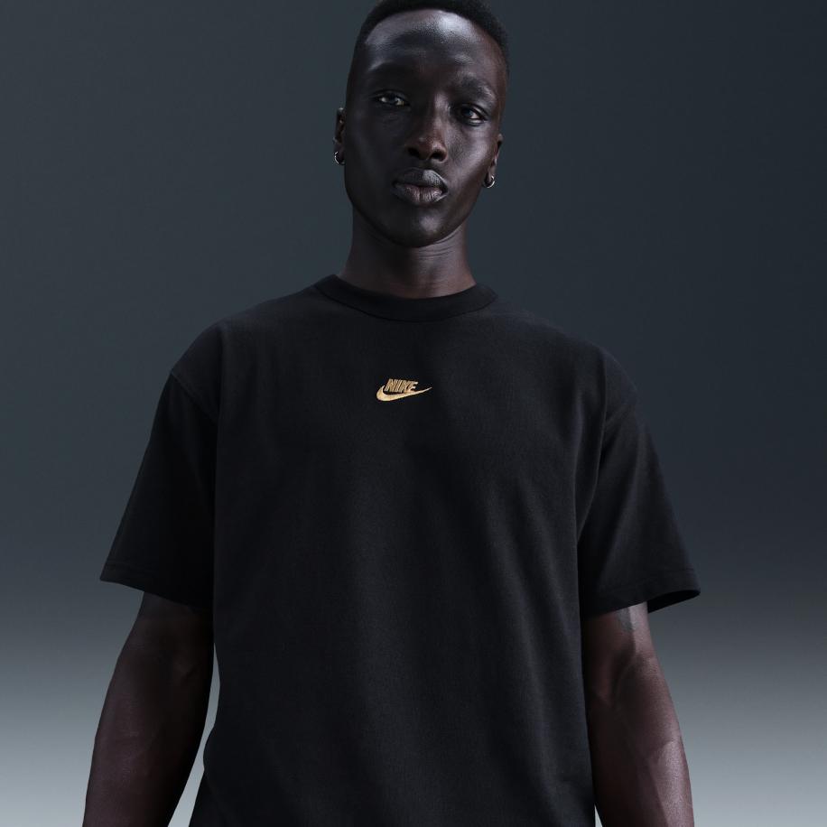 Nike Premium Essentials T-shirt voor heren - Zwart Zwart