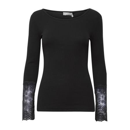 Fransa Fransa Shirt Hizamond zwart