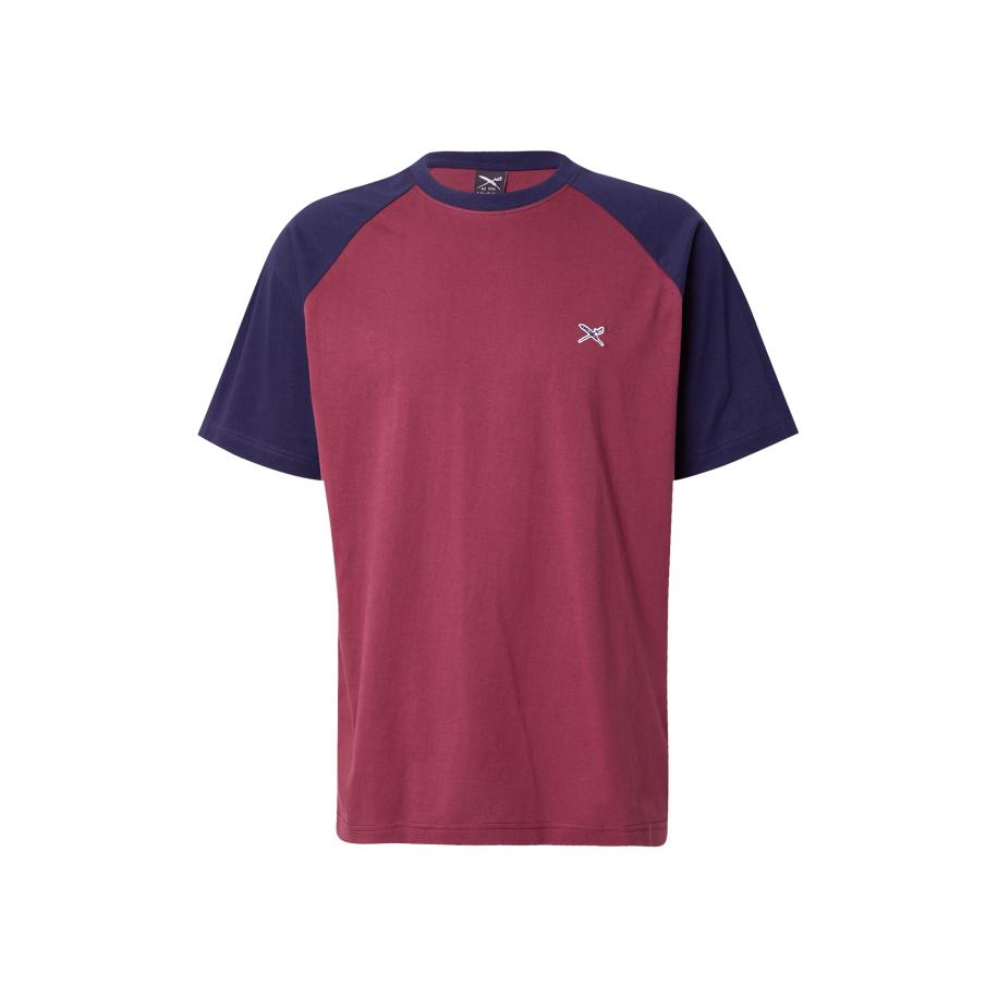 Iriedaily Shirt De College navy / wijnrood Rood