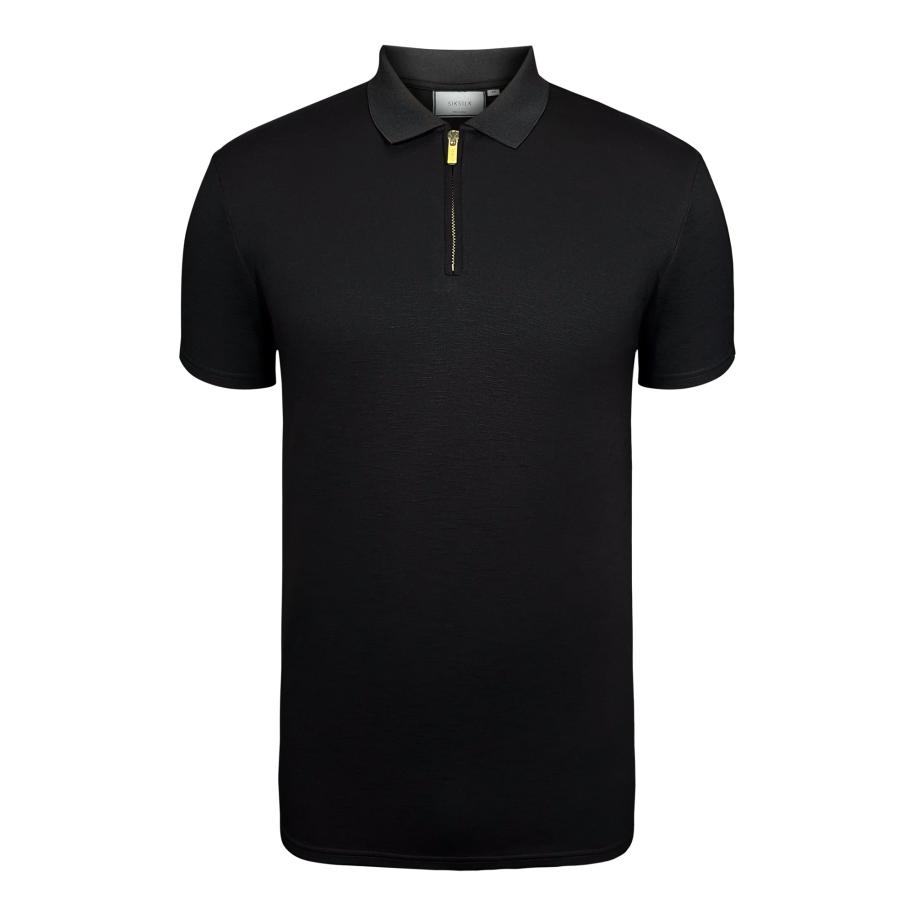 SikSilk SikSilk Shirt zwart -