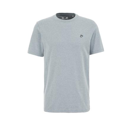 Fundamentals heren T-shirt - Slim Fit - Lichtblauw - Katoen - Maat: XXL