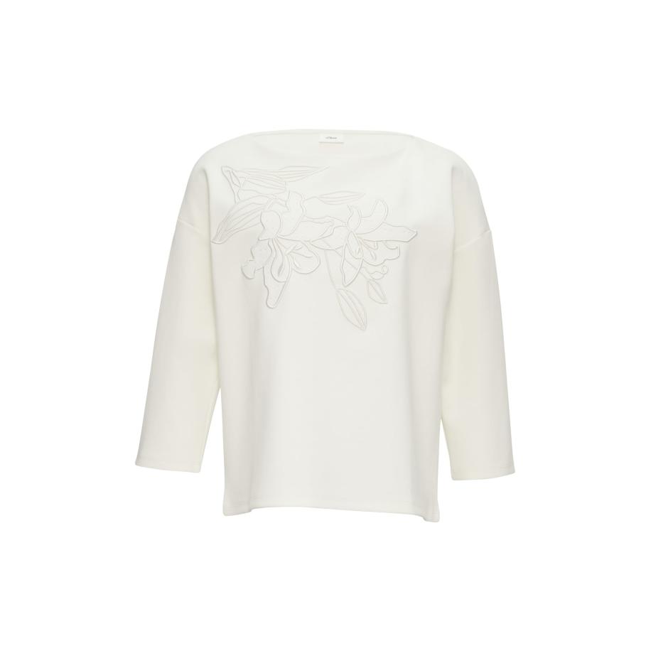 s.Oliver BLACK LABEL Shirt ecru Bruin