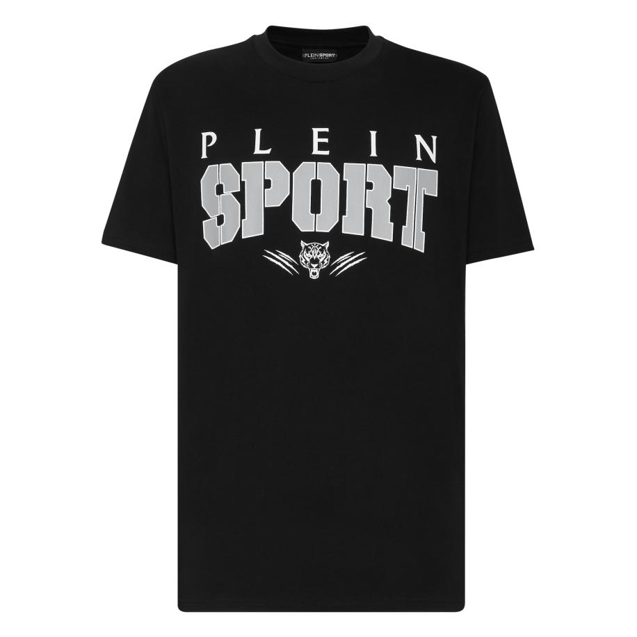 Plein Sport Plein Sport Shirt lichtgrijs / zwart -