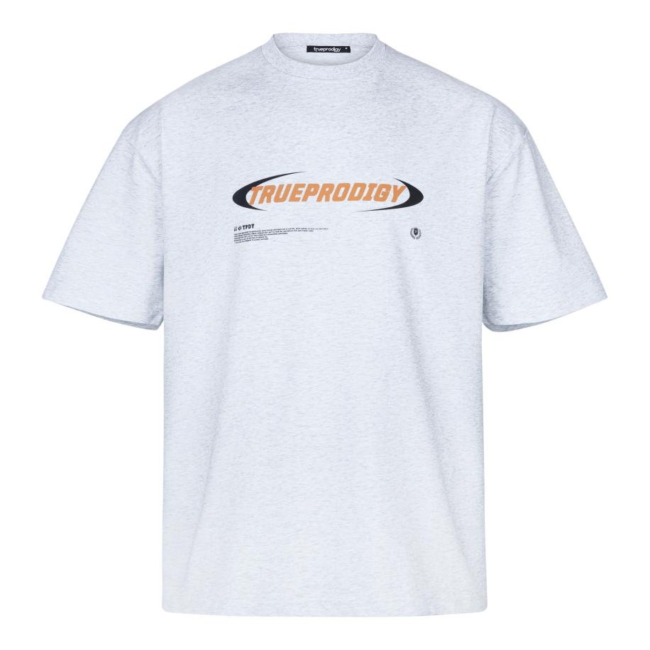 Trueprodigy trueprodigy Shirt Ravi grijs gemêleerd -