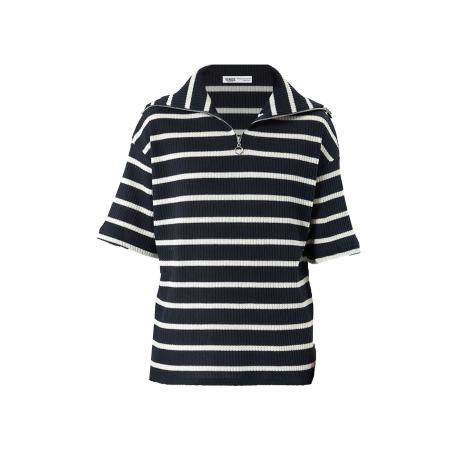 VAMOS CLO Shirt zwart / wit