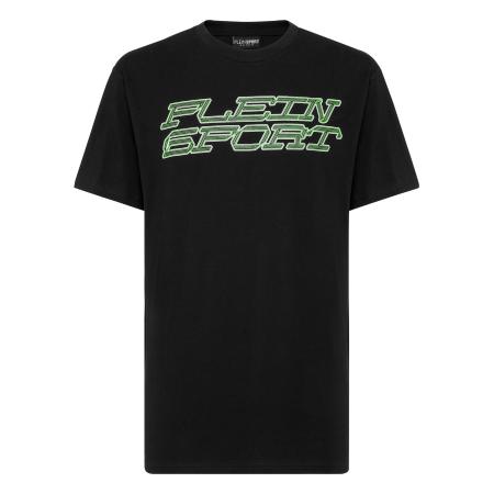 Plein Sport Plein Sport Shirt Tiger limoen / zwart / offwhite