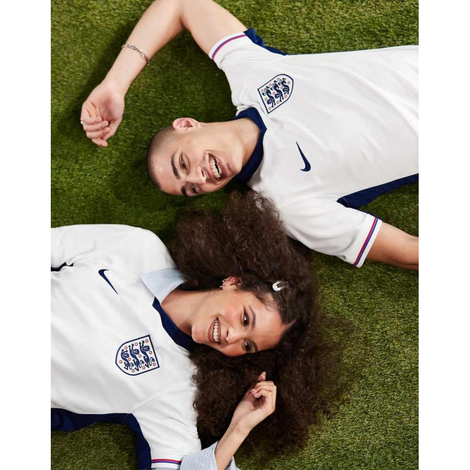 Nike Football - Euro 2024 - England stadium home jersey in wit Wit