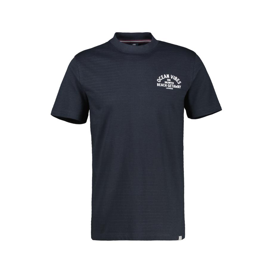 LERROS Shirt nachtblauw / wit Blauw