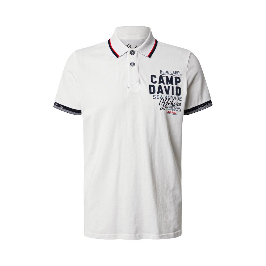 Camp David CAMP DAVID Shirt rood / zwart / wit -