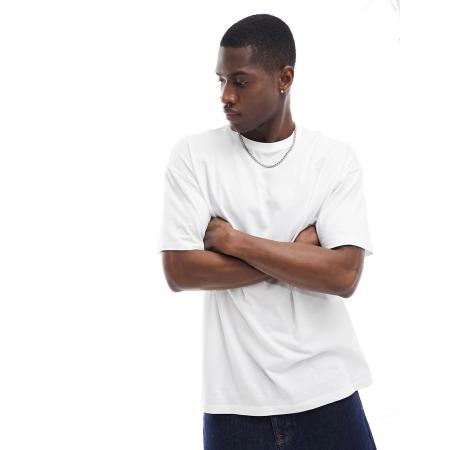 New Look - Oversized T-shirt in wit