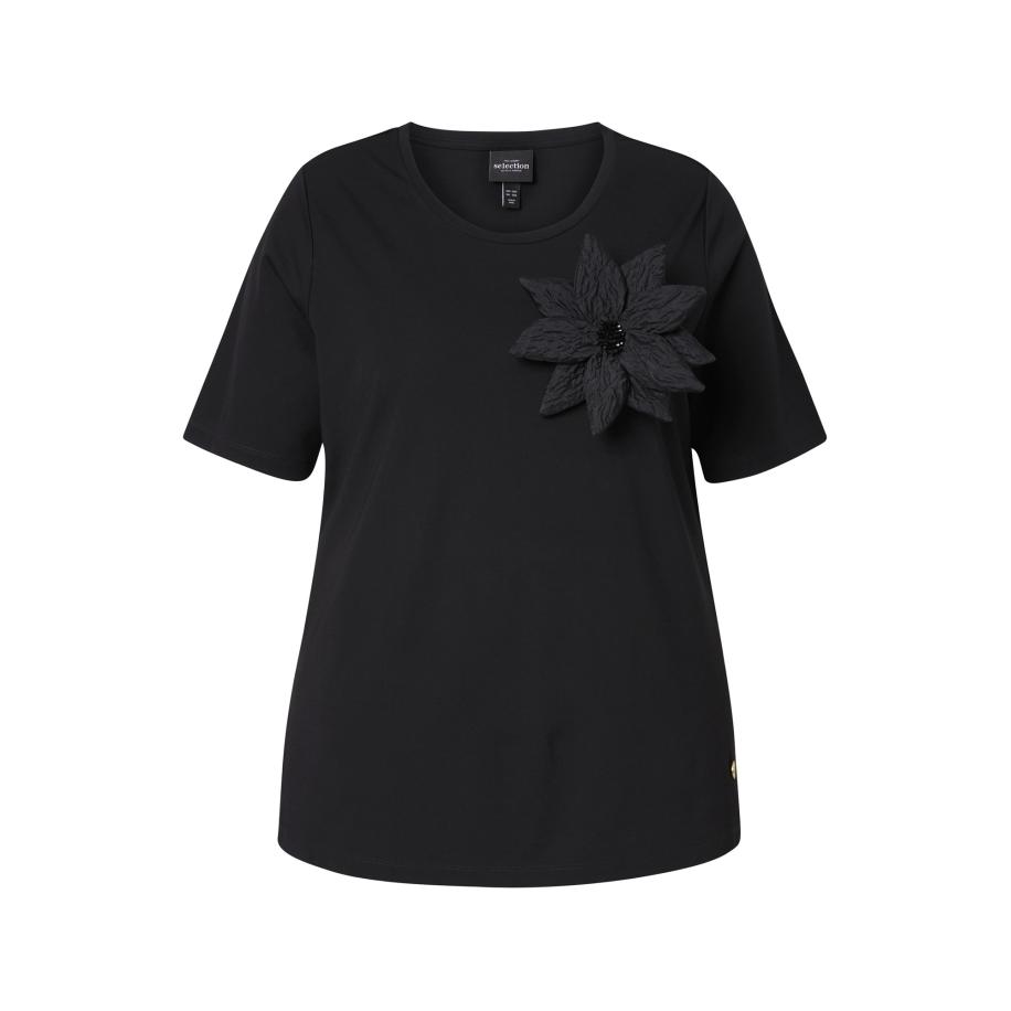 Ulla Popken Ulla Popken Shirt zwart -