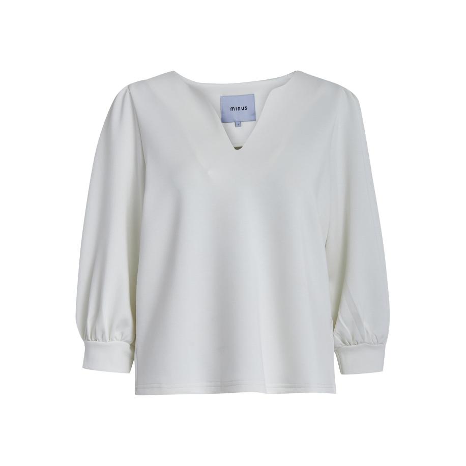 Minus minus Shirt Jamila lichtbeige -