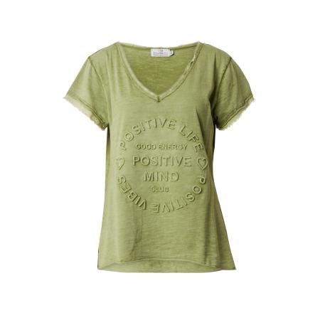 zwillingsherz Zwillingsherz Shirt Positive Mind groen