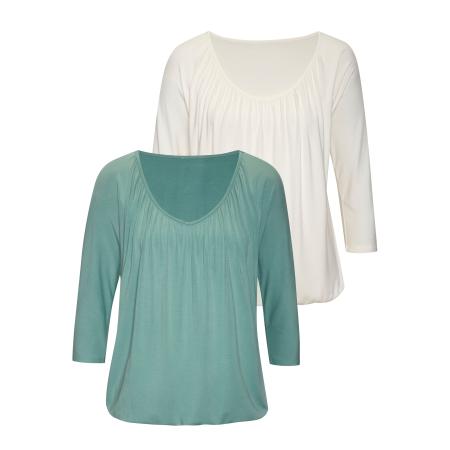 Lascana LASCANA Shirt turquoise / wit