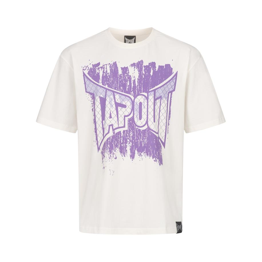 Tapout Tapout Shirt CF lila / wit -