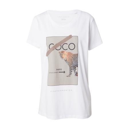 einstein & newton EINSTEIN & NEWTON Shirt taupe / oranje / zwart / wit