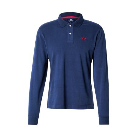 La Martina La Martina Shirt XMP004 donkerblauw