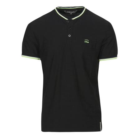 KOROSHI KOROSHI Shirt zwart / wit