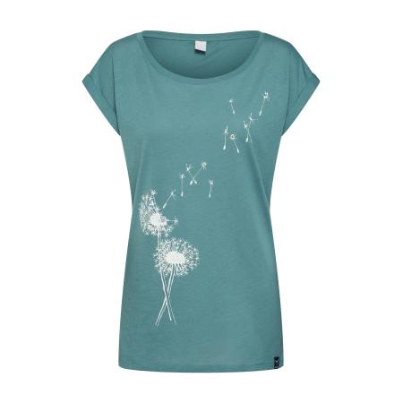Iriedaily Iriedaily Shirt Pusteblume jade groen / wit