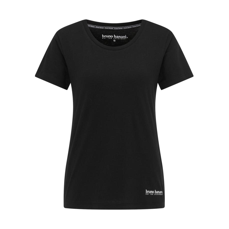 Bruno Banani Bruno Banani Shirt Green zwart / wit -