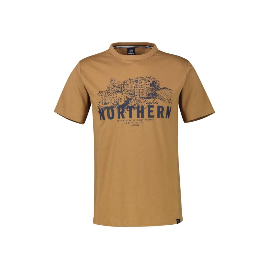 LERROS Shirt bruin / zwart Bruin