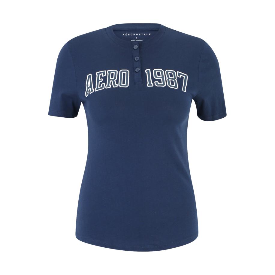 Aeropostale AÉROPOSTALE Shirt navy / wit -