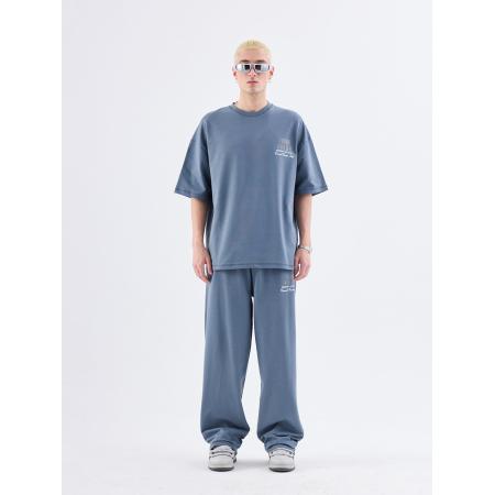 VAMOS CLO VAMOS CLO Shirt blauw / wit