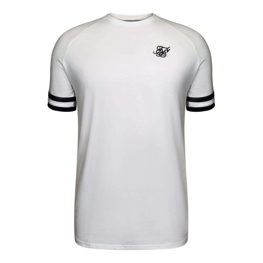 SikSilk SikSilk Shirt zwart / wit -