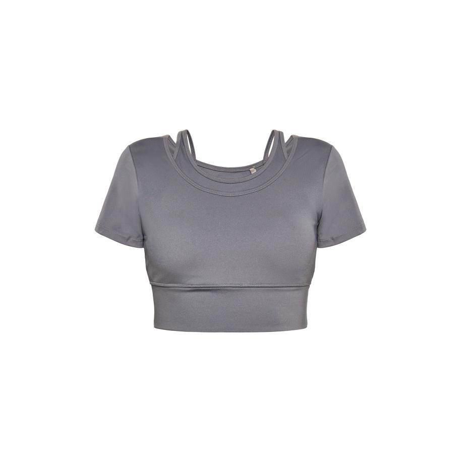 IZIA IZIA Shirt grafiet -