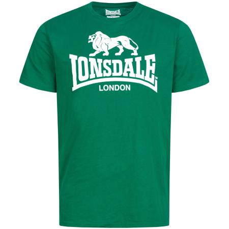 LONSDALE Shirt groen / wit