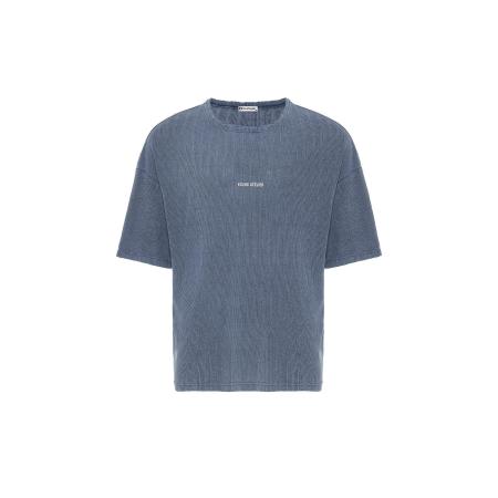 Dandalo Dandalo Shirt indigo / zwart / wit