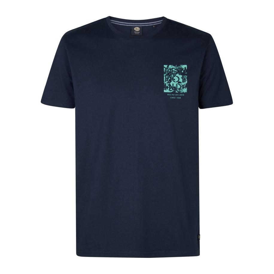 Petrol Industries Petrol Industries Shirt Sandcrest navy / aqua -