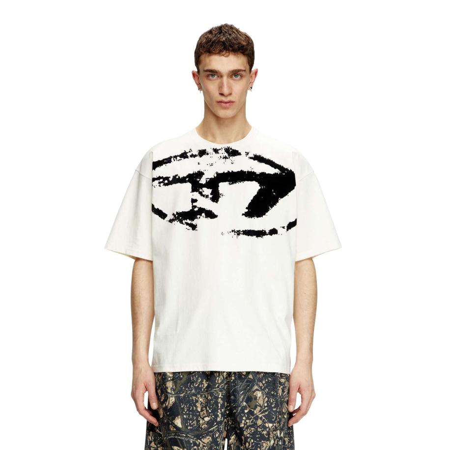 Diesel T-BOXT N14 T-Shirt Wit