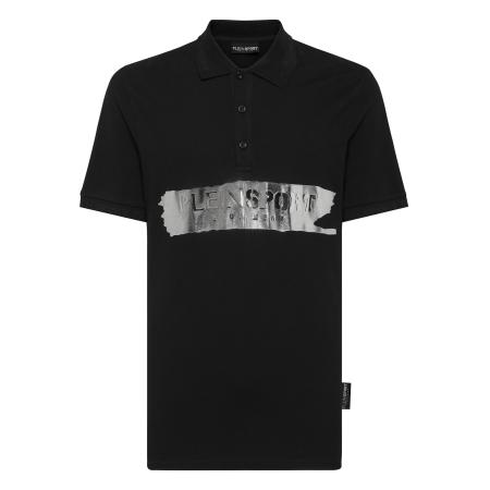 Plein Sport Plein Sport Shirt Silver Brush zwart / zilver