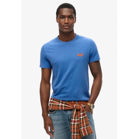 Superdry Shirt lichtblauw / oranje