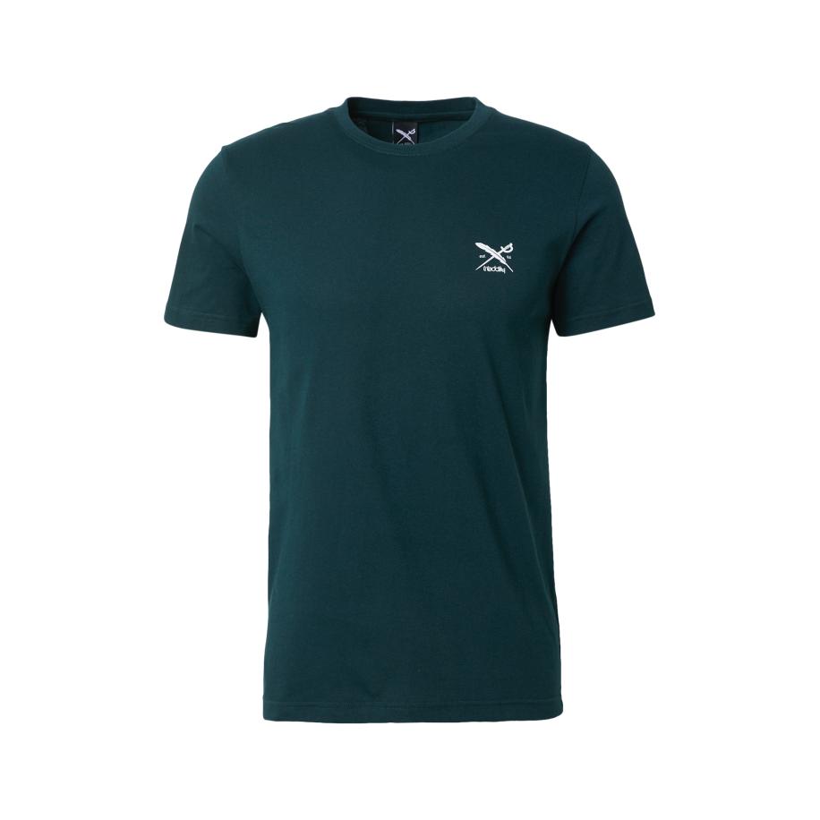 Iriedaily Iriedaily Shirt donkergroen / wit -