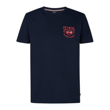 Petrol Industries Petrol Industries Shirt Beachbay nachtblauw / rood