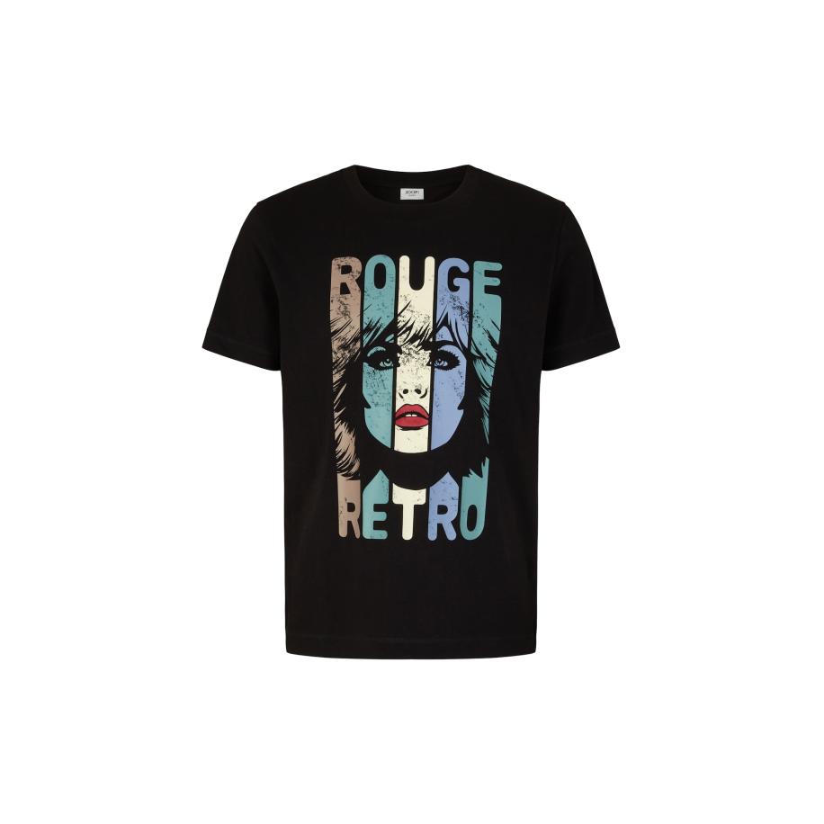 JOOP! Jeans JOOP! Jeans Shirt Akito lichtblauw / grijs / zwart / wit -