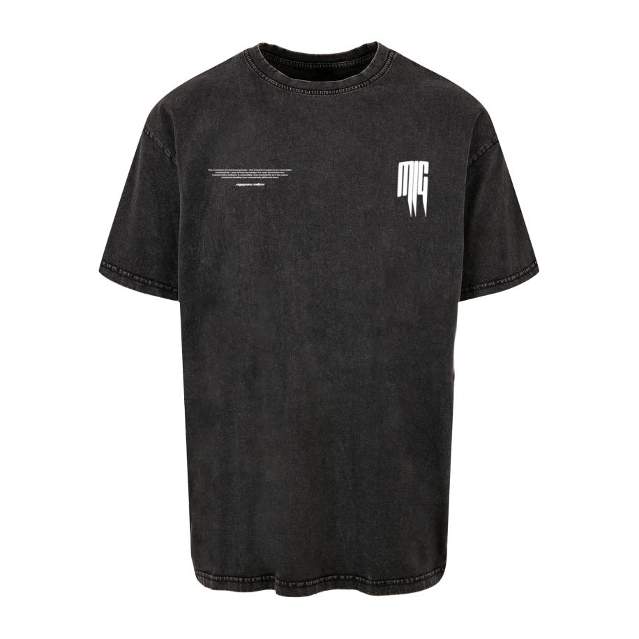 MJ Gonzales MJ Gonzales Shirt donkerlila / zwart / wit -