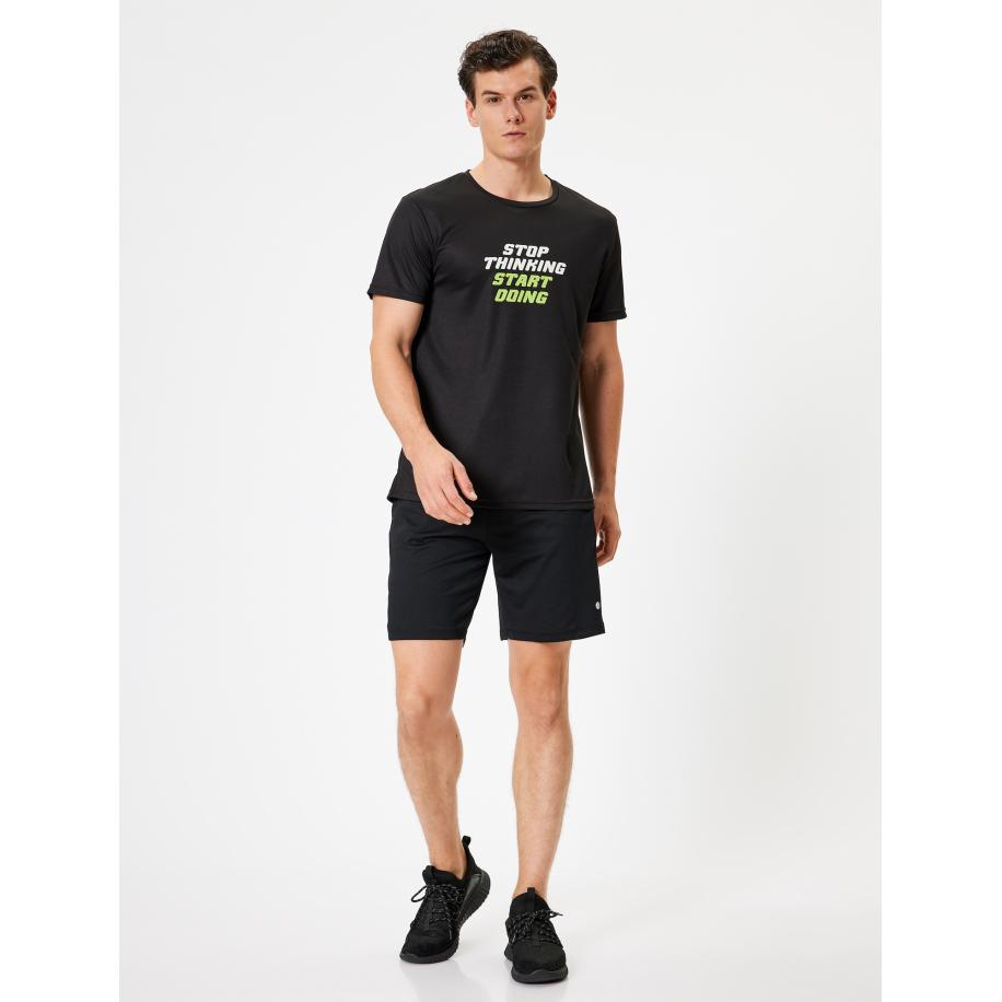 Koton Koton Shirt limoen / zwart / wit -