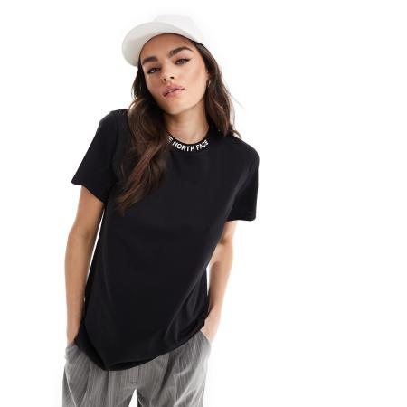 The North Face Zumu T-shirt met logo in gebroken zwart