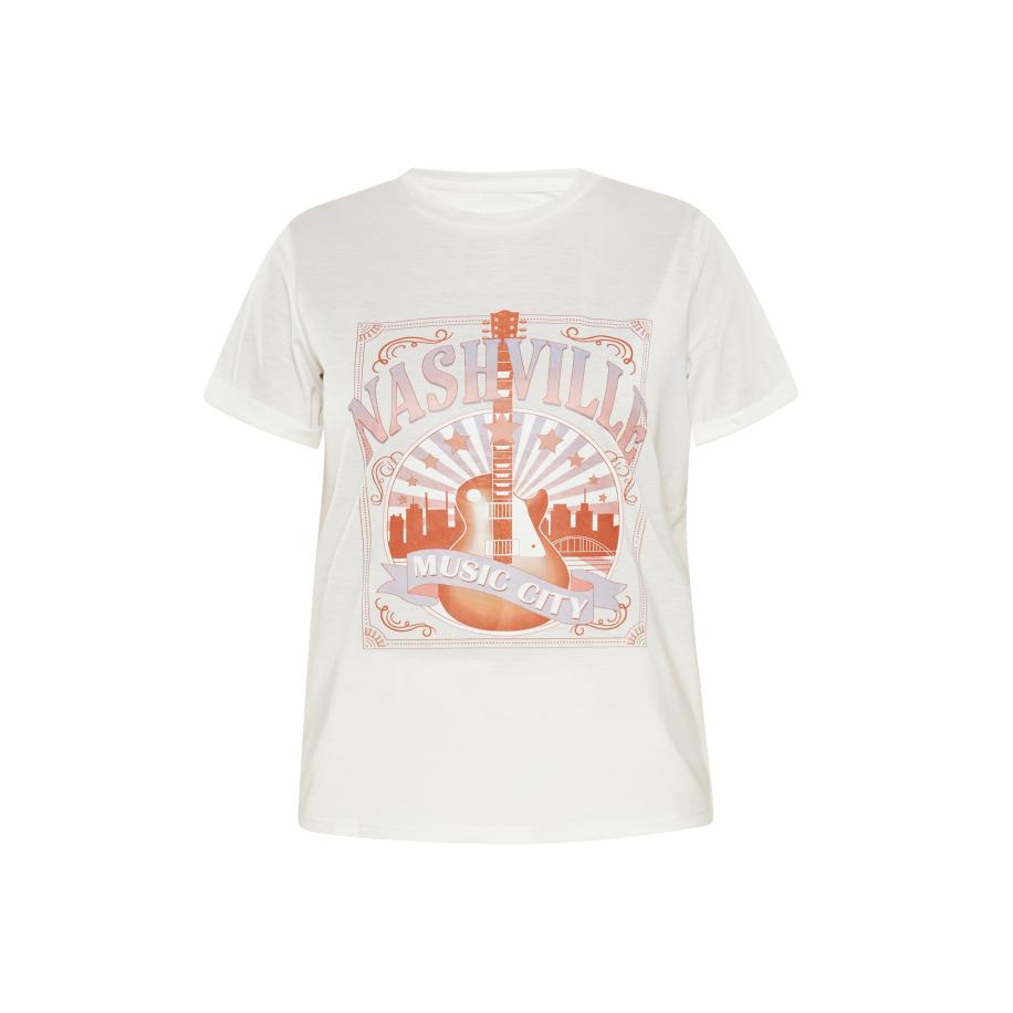 FELIPA FELIPA Shirt Fashion Look pastellila / perzik / donkeroranje / wit -